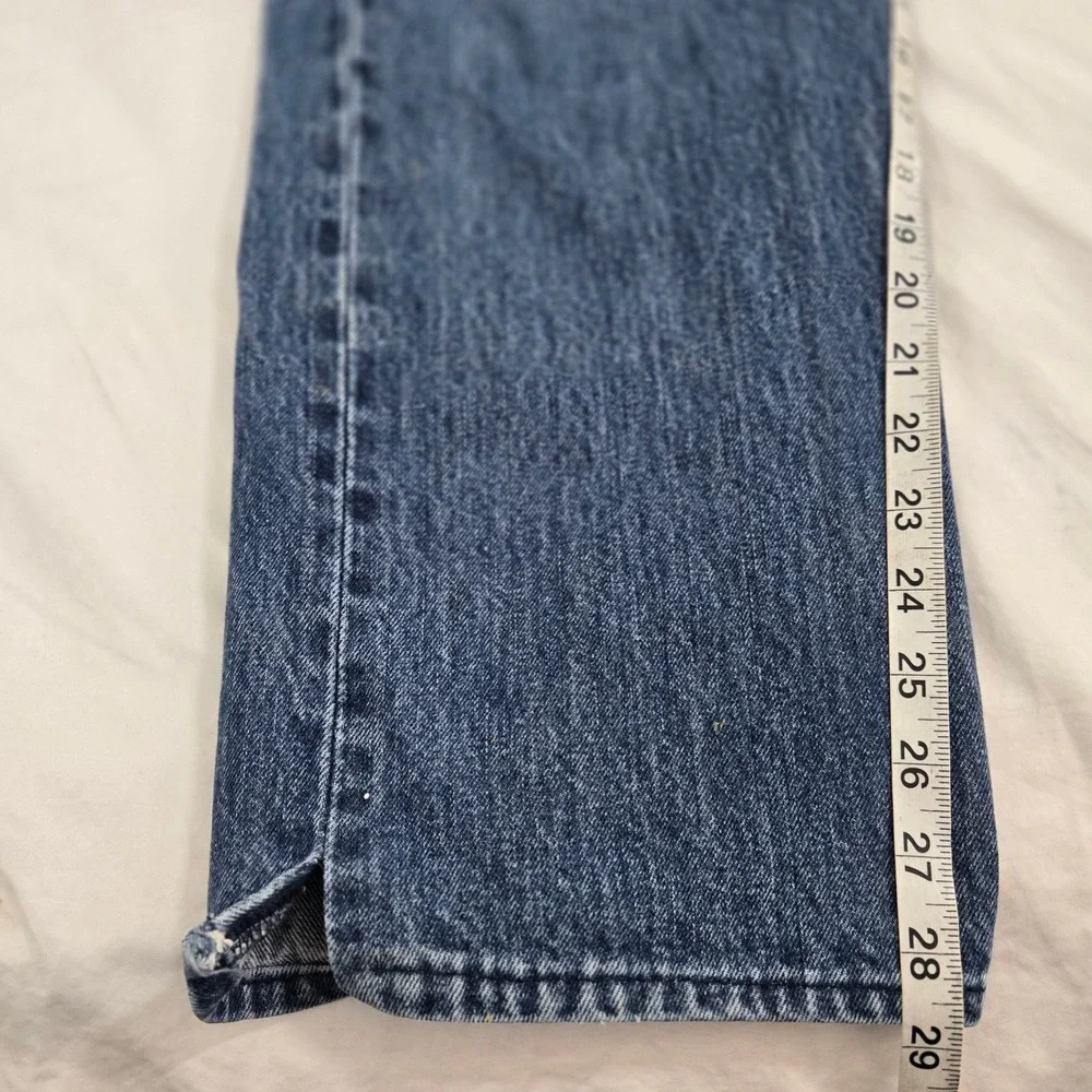Vintage Levis 501 Jeans 36x32 Made‎ in Mexico Straight Leg Blue Button Fly Denim